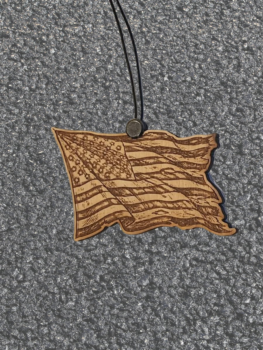 American Flag - Pit Lane