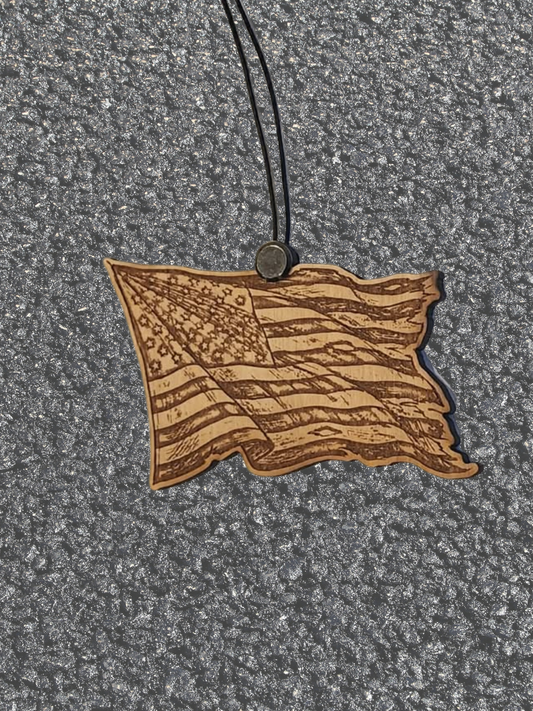 American Flag - Pit Lane